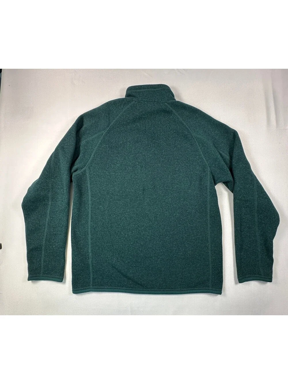 Patagonia Better Sweater 1/4 Zip Fleece Jacket Men's Medium Dark Green Teal